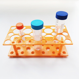 Plastic Test Tube Rack 28 Well For 10Ml 15Ml 50Ml Tubes <b>Laboratory</b> Centrifuge Tube Holder Detachable Design - Product Image 1