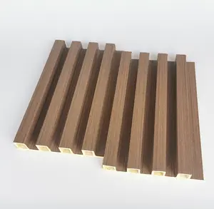 Новый дизайн, настенные панели из ПВХ с деревянным зерном, водонепроницаемые, огнестойкие, 3D потолочные настенные панели из ПВХ для украшения