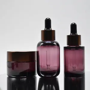 Petg Plastic Dikke Muur Cosmetische Container Set Lege Luxe Hoge Kwaliteit Cosmetische Lotion Fles Cosmetische Verpakking