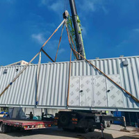 Station de refroidissement intégrée pré-assemblée tout-en-un à commande automatique PLC de marque DYF pour la rénovation commerciale des systèmes CVC 1