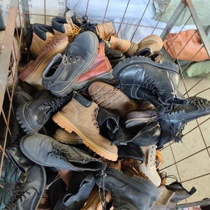 Chaussures en cuir d'<span class=keywords><strong>occasion</strong></span> pour hommes, lot de chaussures de sport et de loisirs usagées - Product Image 4