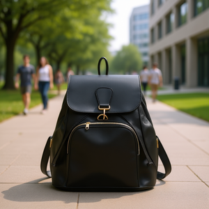 Mochila Mini de Piel Sintética Fana Jezabel de 15L, Mochila Antirrobo para Mujer con Forro de Cuero Genuino - Product Image 2