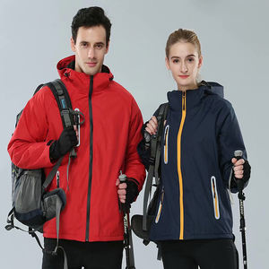 杰克批发定制秋季修身剪裁空白连帽棒球大学队冬季夹克男 - Product Image 4