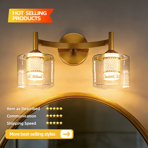 Modern LED Bathroom Vanity <b>Lighting</b> Waterproof <b>Wall</b> Lamp with Simple Makeup Mirror & Headlight Toilet <b>Wall</b> Fixture - Product Image 2