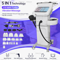 Appareil de massage vibrant électrique 5-en-1 G10 Pro avec 32 ventouses pour l'agrandissement des seins et des fesses