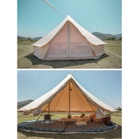 JH yourt Glamping – tente dôme de luxe à vendre, 3M 5M 6M, tente Glamping en toile