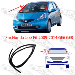 Guarnizione in Gomma per Parabrezza Anteriore Auto per <span class=keywords><strong>HONDA</strong></span> FIT <span class=keywords><strong>JAZZ</strong></span> <span class=keywords><strong>2009</strong></span> 2010 2011 2012 2013 2014 GE6 GE8 - Product Image 1