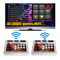 Console de jeu 3D tout-en-un G-008 Pandora Box 42000, jeux rétro d'arcade, stick de jeu PSP, lecture 4K, sans fil 2,4 GHz, anglais