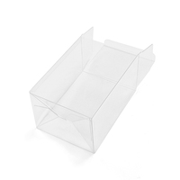 Étui de protection 0,35 mm 0,5 mm 4 pouces 6 pouces en vinyle écologique recyclé, boîte en plastique transparente personnalisée avec gaufrage