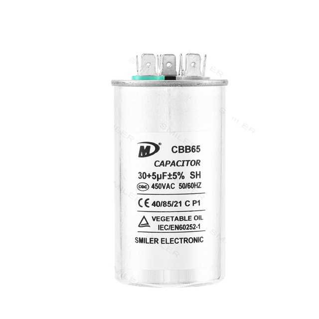 CBB65 Heavy Duty Motor Run Capacitor 370V 440V 450V for Air Conditioner Compressor