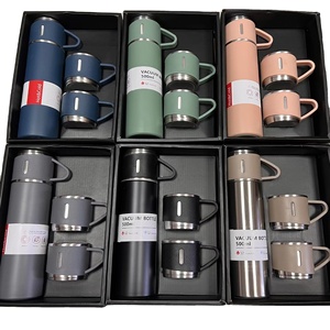 304 thép không gỉ chai nước chân không đôi tường flasks phích cà phê Mug Wine Tumbler Set - Product Image 6