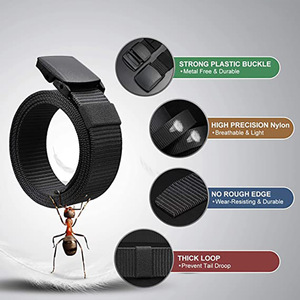 Ceinture longue de 120 cm, boucle en plastique réglable, ceintures en nylon, sangles pour pantalons, ceinture de pantalon pour hommes de haute qualité - Product Image 5