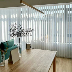 Persianas transparentes <span class=keywords><strong>Cortinas</strong></span> Persianas verticales <span class=keywords><strong>para</strong></span> puertas corredizas <span class=keywords><strong>de</strong></span> vidrio Control automático Persianas verticales - Product Image 1