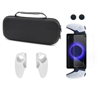 Ensemble de sac de transport et étui de protection pour console PlayStation Portal, protecteur d'écran, poignées pour pouces, accessoires de jeu