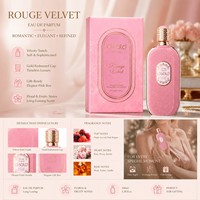 Deold Rouge Fabrication sur mesure OEM Logo personnalisé Marque privée Vente en gros ISO GMPC 100ml Parfum floral fruité velouté