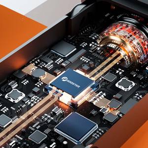 مروحة تربو مصغرة فائقة القوة محمولة باليد للرحلات والتخييم، مروحة دفع قوية ومنفاخ غبار، بدون فرش عالية السرعة - Product Image 3