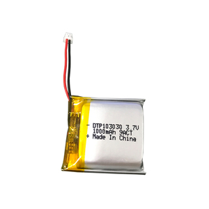بطارية ليثيوم أيون 3.7v 1000mah 103030 للمركبات الكهربائية - Product Image 1