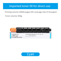 Cartucho de Tóner de Color Compatible NO.ONE Importado, Compatibilidad Total con NPG72/GPR56/C-EXV52/T01/IRC7570/C7565/C7580-A+, Grado A+, Rendimiento Igual al Original, ISO