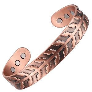 Unisex Magnetic Therapy Bracelet Arthritis Pain Relief Adjustable Cuff <b>Bangle</b> Healthy Energy Fashion Jewelry Junhong Jewelry - Product Image 2