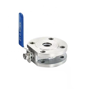 Válvula de Bola Manual Neumática WCB de Acero Inoxidable 304 de Plataforma Alta Tipo Sándwich OEM DN15-DN100 2-8 bar - Product Image 6