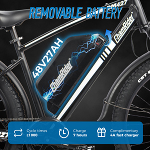 DM427 Pro ChamRider <span class=keywords><strong>Bicicleta</strong></span> Eléctrica 48V 27Ah Potente, Almacén UE Listo para Enviar, Bici de Montaña Eléctrica, E-Bike, Bici de Carretera Eléctrica - Product Image 3