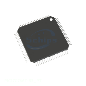 Componentes Electrónicos PIC17C766T-33_PT de 80 TQFP, Compre en Línea, Disponibles en Stock - Product Image 1