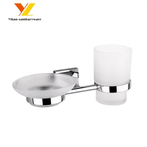 Glass Toothbrush Holder Wholesale Glass Toothbrush Cup Bathroom Accessories Toothbrush Holder And Soap Dish