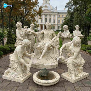 <span class=keywords><strong>Statua</strong></span> da Esterno per Hotel e Villa, Decorazione Europea, <span class=keywords><strong>Statua</strong></span> di <span class=keywords><strong>Apollo</strong></span> in Marmo a Grandezza Naturale Personalizzata in Vendita - Product Image 4