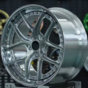 ล้อปลอมแปลง2ชิ้นล้อขัด18-24นิ้ว5X114.<span class=keywords><strong>3</strong></span> 5X112 5X120ล้อรถขอบขัดสำหรับเทสลารุ่น<span class=keywords><strong>3</strong></span> Y M3 BMW M4 Mercedes AMG กำหนดเอง - Product Image 1