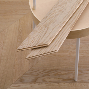 Suelo de Parqué Chevron de <span class=keywords><strong>Roble</strong></span> <span class=keywords><strong>Blanco</strong></span> Ecológico Pretratado OEM/ODM - Product Image 5
