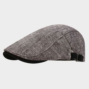 Casquette plate classique de haute qualité pour homme, style beret, casquette de soleil, casquette de newsboy, casquette de chauffeur de taxi - Product Image 5