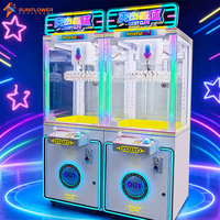 Machine de jeu d'arcade à monnayeur, type grue à pinces, pour la distribution de prix et de jouets, destinée aux entreprises et sites de divertissement intérieurs