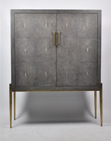 Tissu en Faux cuir peau de mouton, tapisserie écologique, tendance, pour plateau de meubles décoratifs