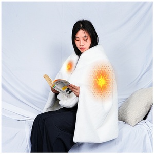 Hot Selling <b>USB</b>-Powered Carbon Fiber Blanket Wearable Far-Infrared for Car Office Outdoor Use Three Speed Temperature Control - Product Image 1
