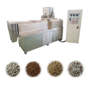 Fully Automatic Commercial Floating Fish Feed Pellet Feed Manufacturing Machinery