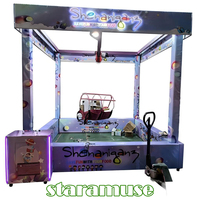 Grue à monnayeur télécommandée pour enfants, grande taille, attrape-snacks 'Griffe Humaine' pour centres commerciaux et carnavals