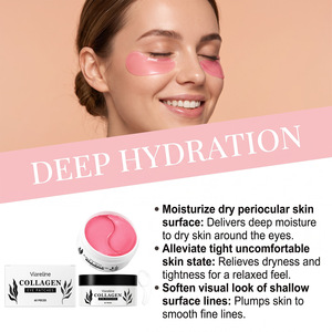 Maschera <span class=keywords><strong>Occhi</strong></span> Idratante al Collagene in Vasetto, Leggera e Confortevole, Aderente per una Pelle Morbida e Tonica Intorno agli <span class=keywords><strong>Occhi</strong></span> - Product Image 3