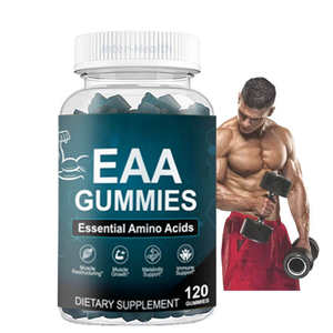 Gummies de protéines EAA à marque privée pour le sport et l'énergie, supplément d'acides aminés essentiels en vrac OEM ASAP, BCAA EAA - Product Image 1