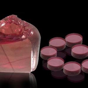 Barre de cristal de saphir dopé au titane (Ti:Al2O3) pour la recherche scientifique - Product Image 1