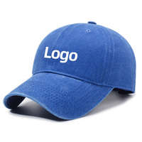 Casquette de baseball 6 panneaux délavée effet vieilli, personnalisable avec logo de créateur de luxe, pour la chasse, les voyages, les activités de plein air et le quotidien