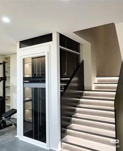 Giá rẻ nhà 2-5 người dân cư thang máy nhà shaftless lâu dài thủy lực thang máy thang máy - Product Image 1