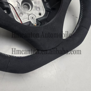 สินค้าใหม่มาแรง พวงมาลัยหุ้มหนังกลับสำหรับ BMW E90 พวงมาลัยรถยนต์ที่ดีที่สุด - Product Image 2