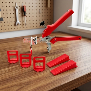 Pinza Livellatrice per Piastrelle Personalizzabile e Regolabile, Strumento Professionale per Piastrellisti, per Installazione Rapida di Cunei e Clip - Product Image 3