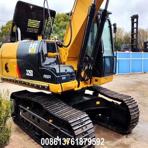 Excavadora hidráulica sobre orugas Caterpillar 325D/325DL usada de fabricación japonesa a la venta, centrada en componentes básicos de motor y bomba - Product Image 6