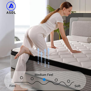 Colchón de Muelles Ensacados de Primera Calidad para Hotel, Híbrido de Compresión, Tamaños King, Queen, Full, Twin, Látex de Lujo, Espuma Viscoelástica, Pedir en Línea - Product Image 4