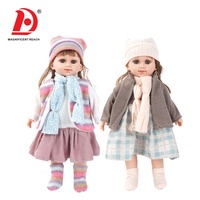 HUADA Grossiste de poupées IC 15 pouces corps en coton magnifique ensemble de poupées de mode en silicone pour bébé fille