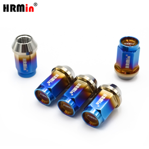 Écrous <span class=keywords><strong>de</strong></span> <span class=keywords><strong>roue</strong></span> en titane HRMin Racing M12*1.5*35 mm, 20 pièces, écrous <span class=keywords><strong>de</strong></span> sécurité et écrous à vis compatibles avec Toyota, Mazda, <span class=keywords><strong>Honda</strong></span>, Acura - Product Image 2