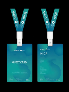 Carte de contrôle d'accès en PVC sans puce code QR magnétique carte d'étudiant/visiteur/employé vêtements d'affaires bon marché/boissons - Product Image 4