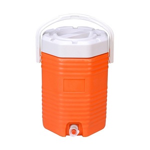 Orange Wine <b>Cooler</b> <b>Ice</b> <b>Cooler</b> <b>Box</b> with Thermal Insulation 28L Outdoor Use Beverage Jug - Product Image 1