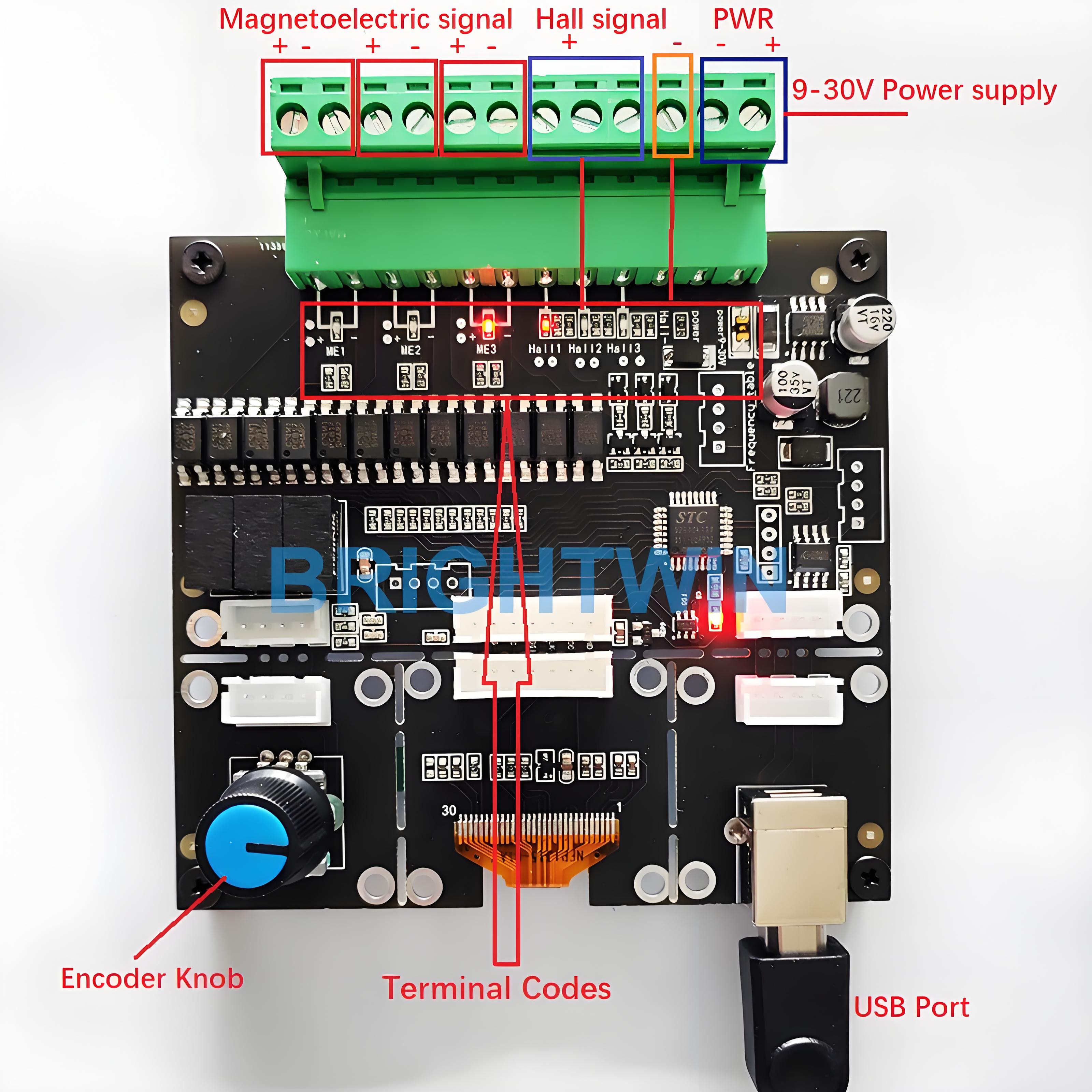 3-way Vehicle Crankshaft Sensor Signal Simulator by Brightwin